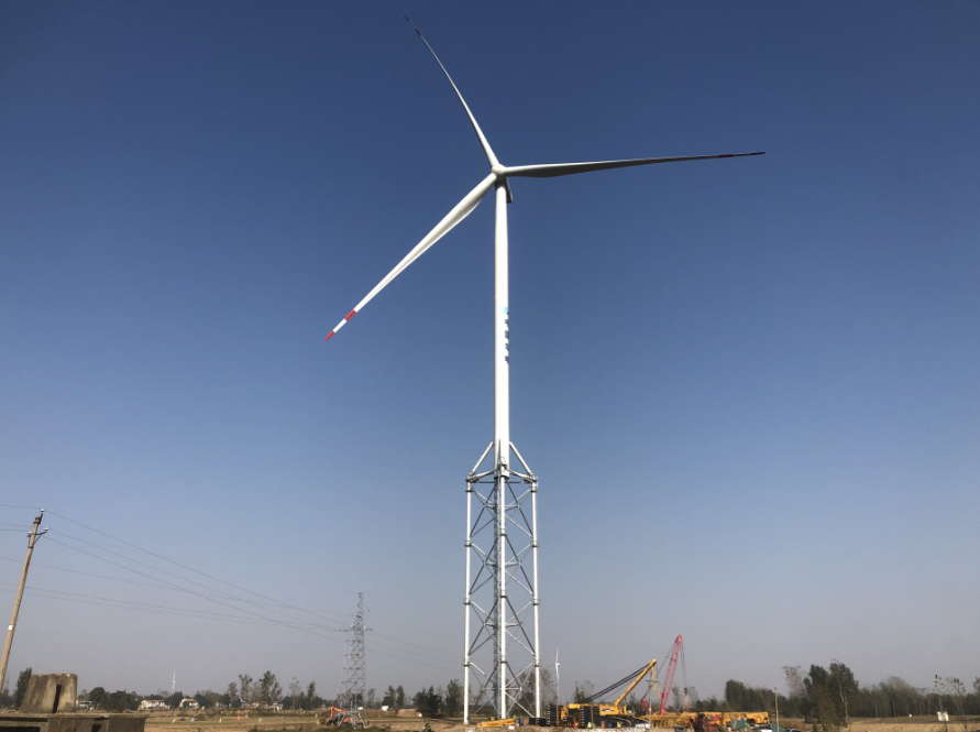 中车株洲所160m桁架结构塔架样机项目